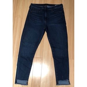 Banana Republic Skinny Jeans w/ Cut Out Ankle